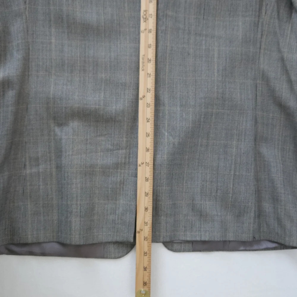 Lauren Ralph Lauren Mens 42R Sport Coat Blazer Silk Wool Tan Houndstooth Canada‎